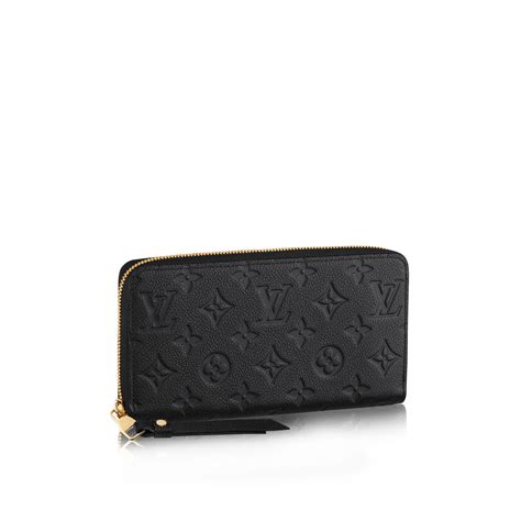 louis vuitton zipper wallet black|Louis Vuitton black small wallet.